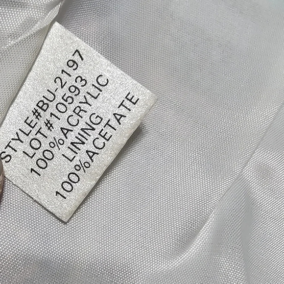 View Cropped Tweed Blazer/Dress Jacket, Light Blue/Pink Plaid, Lined, Sz 6, EUC! - Picture 14 of 14